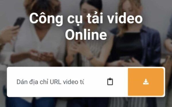 Giao diện website Download All Video